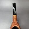 Savinelli Linea Piu 5 Rusticated Brandy Estate Briar Pipe, Italian Estates, 6mm - Image 7