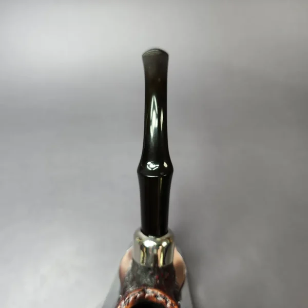 Peterson System Standard 314 Rusticated Bent Billiard Estate Briar Pipe, Irish Estates - Image 7