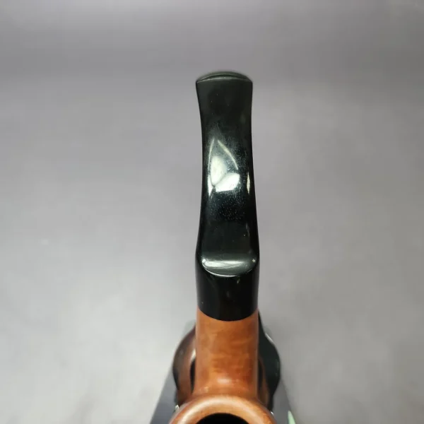 Michel Smooth Bent Billiard Estate Briar Pipe, Unsmoked - Image 7