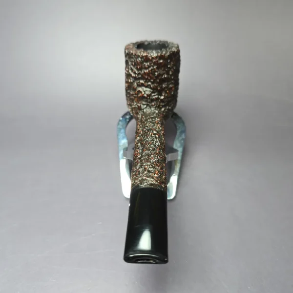 Castello Sea Rock Briar G 32 Rusticated Canadian Estate Briar Pipe, Unsmoked - Image 7