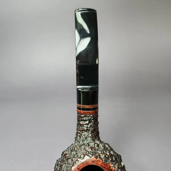 Becker (Paolo) Rusticated Squat Rhodesian Estate Briar Pipe, Italian Estates - Image 7