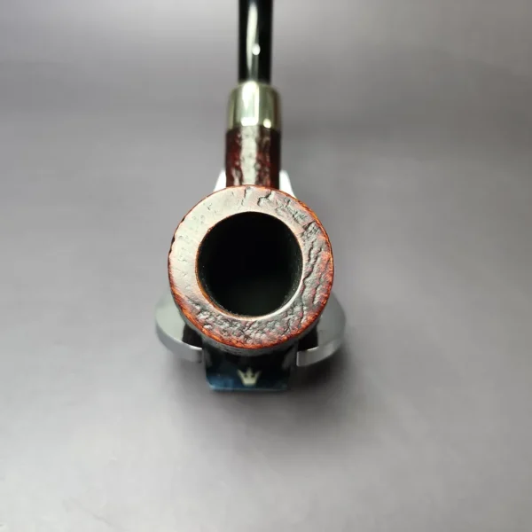 Dunhill Red Bark 51033 Sandblasted Army Mount Estate Briar Pipe, English Estates - Image 7
