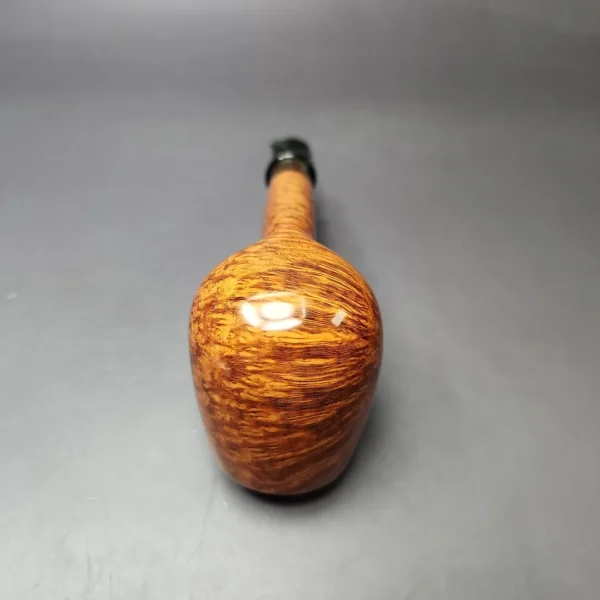 Peter Matzhold Smooth Lovat w/ Horn Estate Briar Pipe, Unsmoked - Image 7