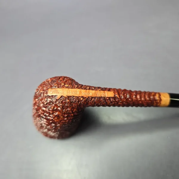 Walt Cannoy 10th Anniversary Cardinal House Munn E25 Handmade Briar Pipe, New - Image 8