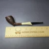 HS Studio Sandblasted Cutty w/ Horn Estate Briar Pipe, Unsmoked - Image 8