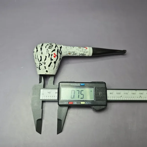 Dave Neeb & Marty Schreiter Abstract Brandy Handmade Briar Pipe, New - Image 8