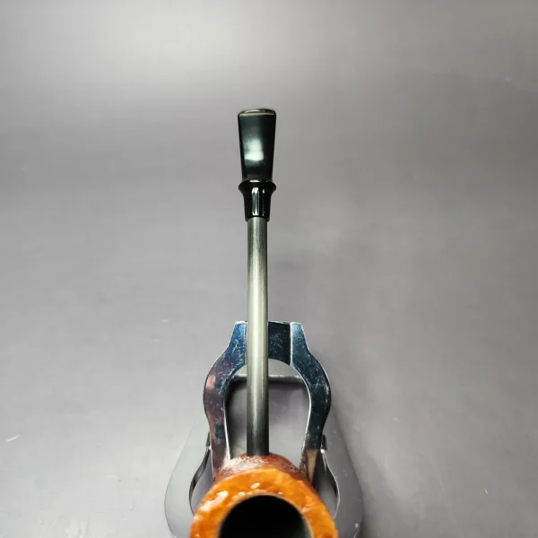 Eltang Basic Sandblasted Poker Estate Briar Pipe, Unsmoked - Image 8