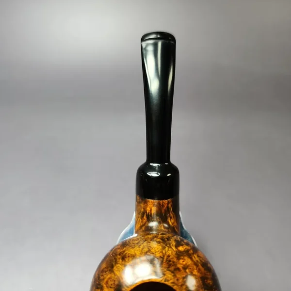 Mina Pipes Smooth Acorn Estate Briar Pipe, Unsmoked - Image 8