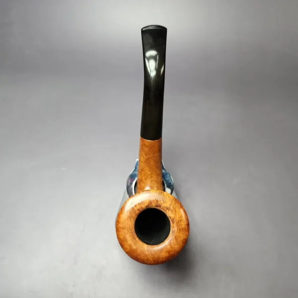 Ed Burak Connoisseur Smooth Calabash Estate Briar Pipe, American Estates - Image 8