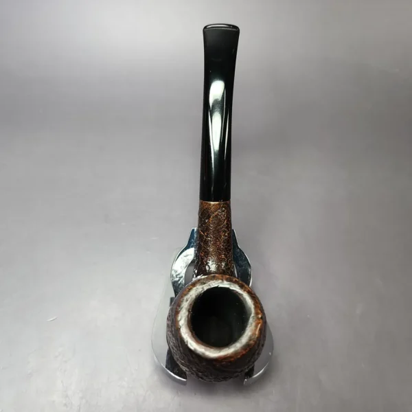 Stanwell Deluxe 83 Sandblasted Bent Billiard Estate Briar Pipe, Danish Estates - Image 8