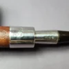 Loewe & Co 1979 Smooth Silver Spigot Pot Estate Briar Pipe, English Estates - Image 8