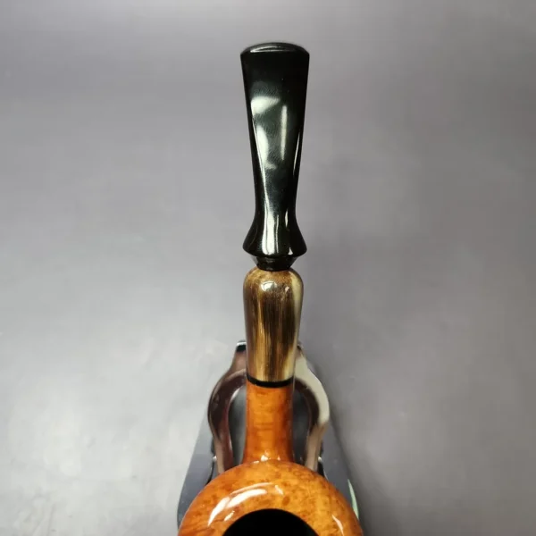 Butz Choquin Maitre Pipier Extra JR Smooth Calabash Estate Briar Pipe, French Estates - Image 8