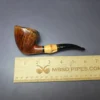 Age Bogelund Smooth Dublin w/ Bamboo Estate Briar Pipe, Danish Estates - Image 8