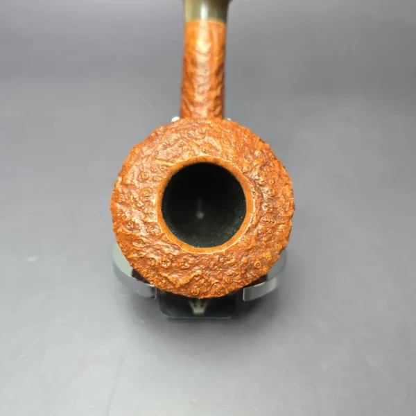 Lasse Skovgaard Sandblasted Dublin w/ Horn Estate Briar Pipe, Unsmoked - Image 8