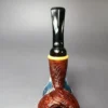 HS Studio Sandblasted Wasp w/ Boxwood Estate Briar Pipe, Unsmoked - Image 8