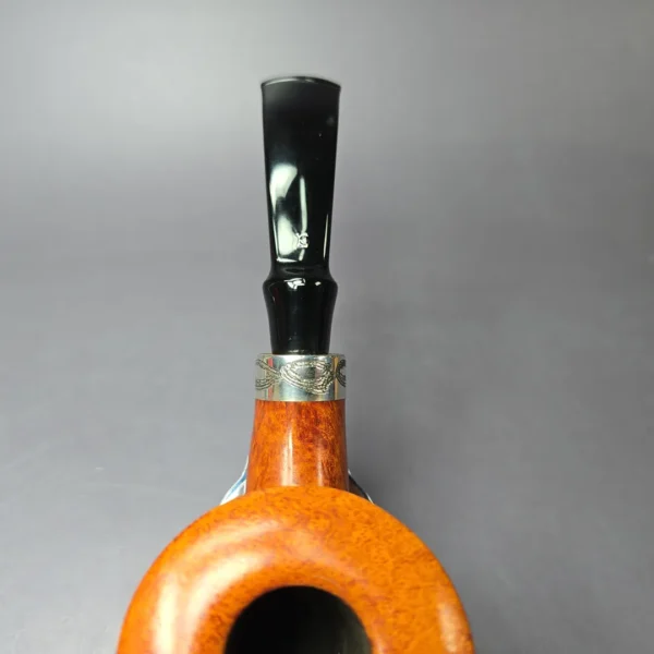 Karl Erik Ekstravagant Grade A Smooth Dublin w/ Silver Estate Briar Pipe, Unsmoked - Image 8