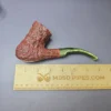Savinelli Estella XL Rusticated Freehand Vase Estate Briar Pipe, Unsmoked - Image 8