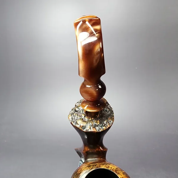 Sven Lar (Michael Kabik) Skulptur A Freehand Sitter Estate Briar Pipe, American Estates - Image 8