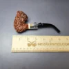 Micoli (Robert Burns) Rusticated Freehand Estate Briar Pipe, Unsmoked - Image 8