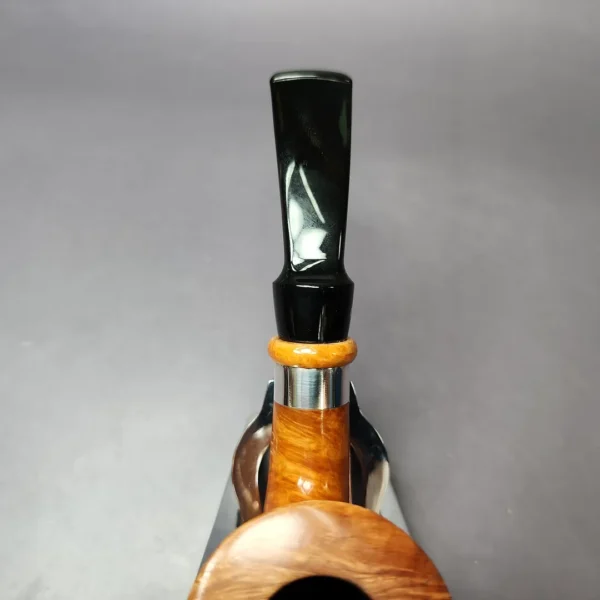 Kaywoodie Sterling 1 Smooth Bent Dublin Estate Briar Pipe, American Estates - Image 8