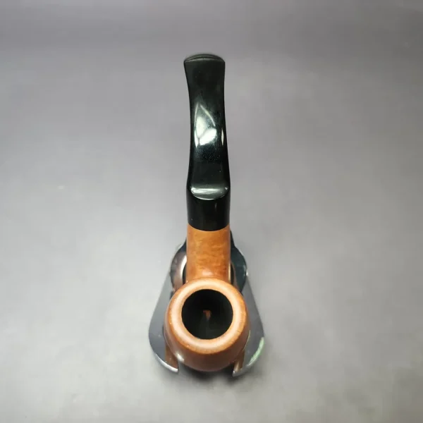 Michel Smooth Bent Billiard Estate Briar Pipe, Unsmoked - Image 8