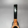Gigi Infinity Smooth Bent Billiard Estate Briar Pipe, Unsmoked, 9mm - Image 8