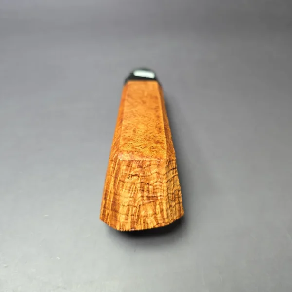 Christian Ruetz Sandblasted Squat Panel Dublin Handmade Briar Pipe, New - Image 8
