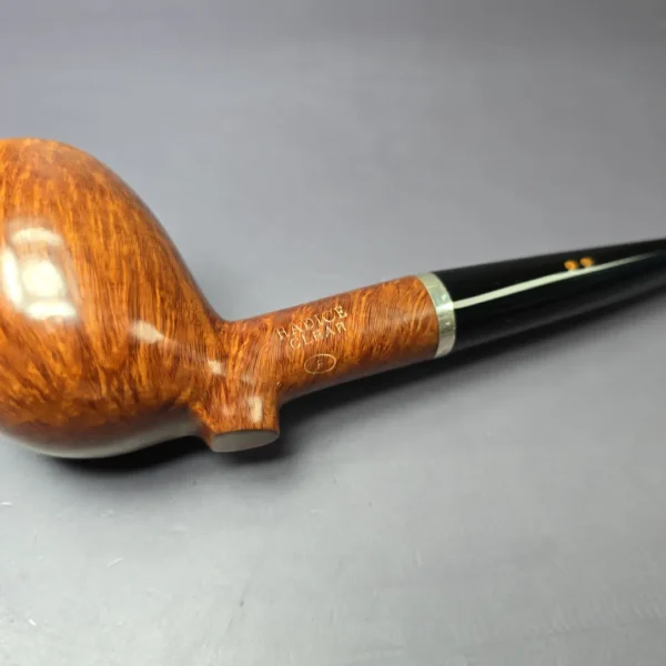 Radice Clear Fiammata Smooth Cutty Estate Briar Pipe, Italian Estates, 9mm - Image 8