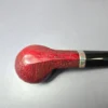 Dunhill 2017 Ruby Bark 3117 Sandblasted Squat Bulldog Estate Briar Pipe, English Estates - Image 8