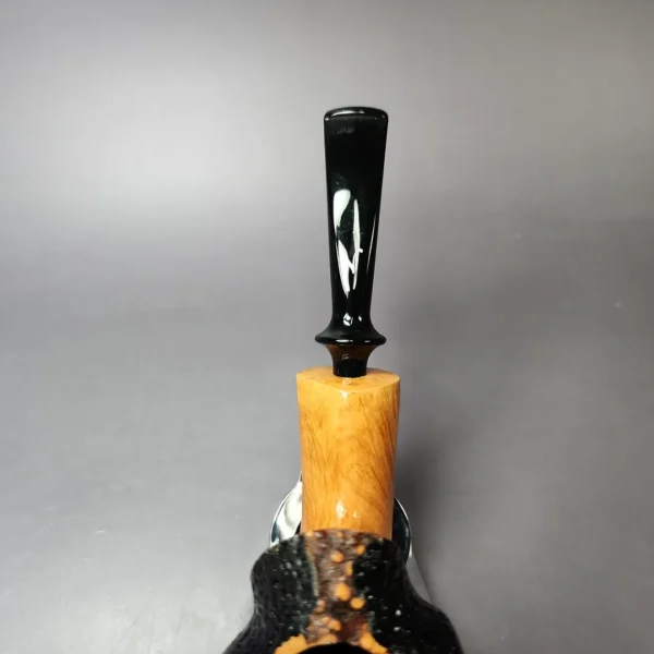 Nording Partially Rusticated Fluted Freehand Estate Briar Pipe, Unsmoked - Image 8