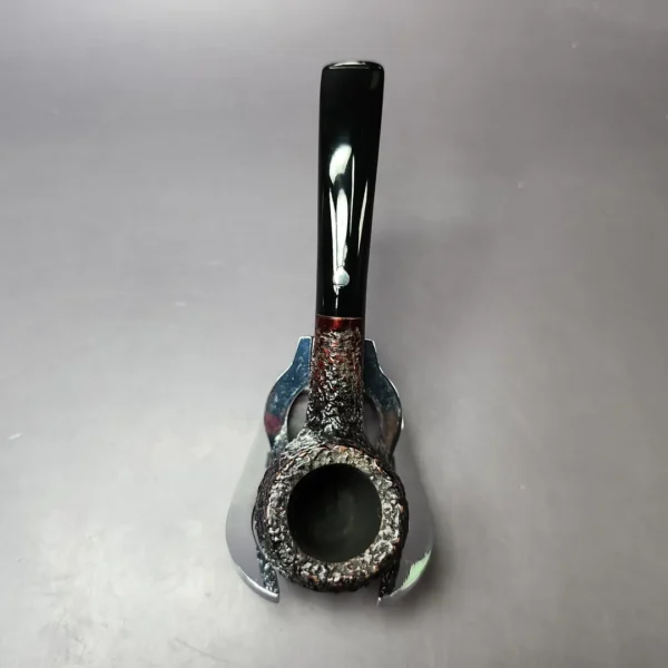 Thomas Cristiano Rusticated Apple Estate Briar Pipe, Italian Estates - Image 8
