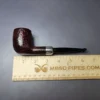 Dunhill Red Bark 51033 Sandblasted Army Mount Estate Briar Pipe, English Estates - Image 8