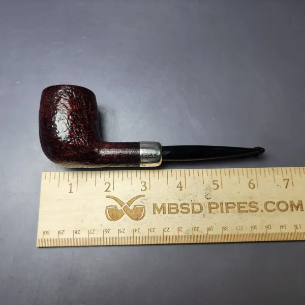 Dunhill Red Bark 51033 Sandblasted Army Mount Estate Briar Pipe, English Estates - Image 8