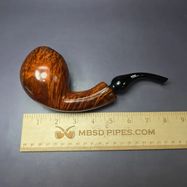 Bari Wiking Magnum Smooth Freehand Egg Estate Briar Pipe, Danish Estates - Image 9