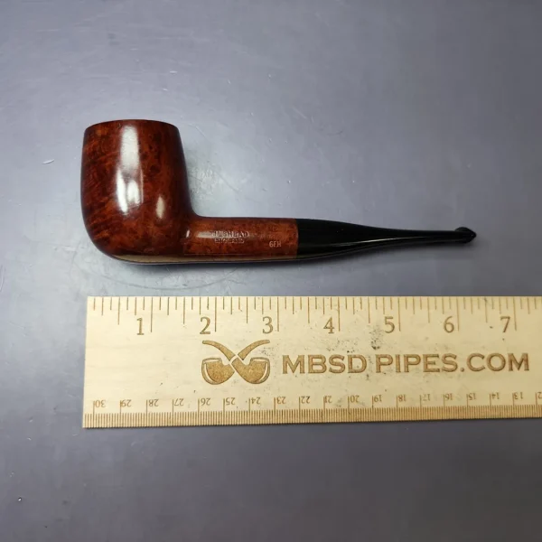 James Upshall Tilshead Group 6 Smooth Billiard Estate Briar Pipe, Unsmoked - Image 9