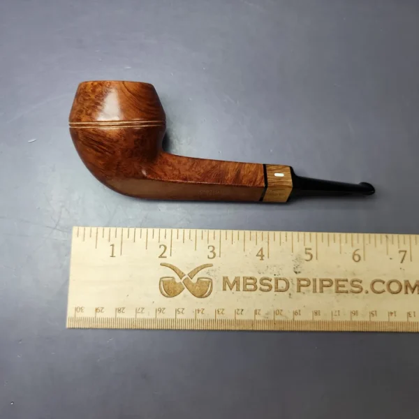 Castello Trademark 4K 56 Smooth Bulldog Estate Briar Pipe, Italian Estates - Image 9