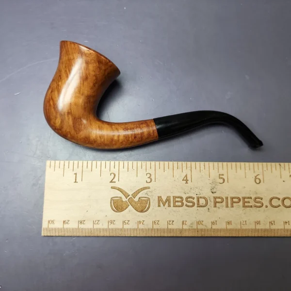 Ed Burak Connoisseur Smooth Calabash Estate Briar Pipe, American Estates - Image 9