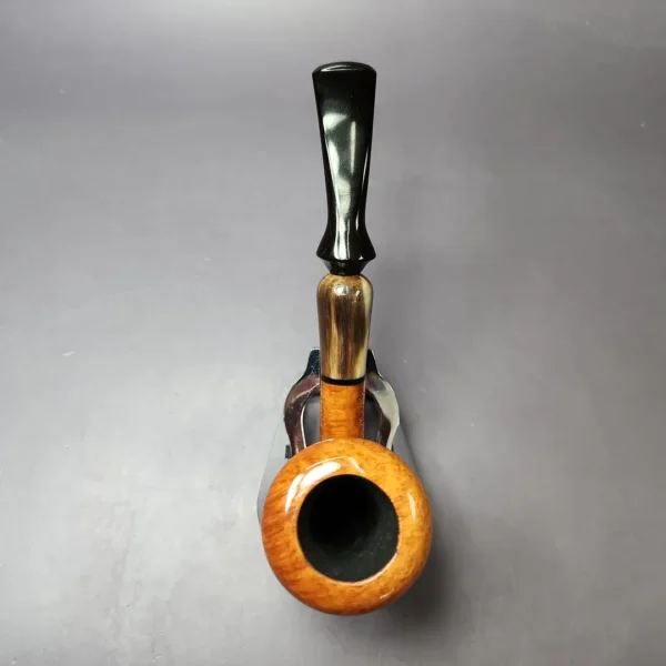 Butz Choquin Maitre Pipier Extra JR Smooth Calabash Estate Briar Pipe, French Estates - Image 9