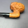Caminetto Business 176 KS Rusticated Egg Estate Briar Pipe, Italian Estates - Image 9
