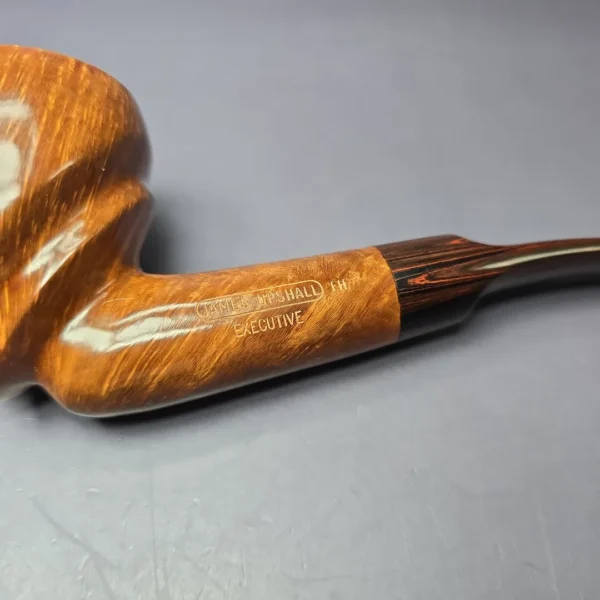 James Upshall Empire Executive Smooth Freehand Acorn Estate Briar Pipe, Unsmoked - Image 9