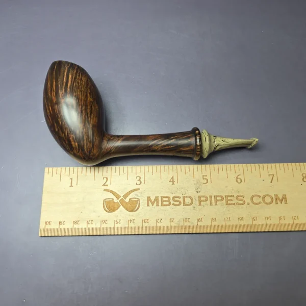 Martin Romijn Magnum Contrast Stack Egg Handmade Briar Pipe, New - Image 9