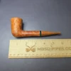 PapaBearPipes Sandblasted All-Briar Dublin Handmade Briar Pipe, New - Image 9