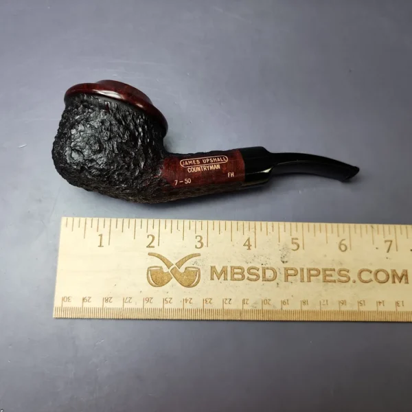 James Upshall Limited Edition Countryman Rhodesian Estate Briar Pipe, Unsmoked - Image 9