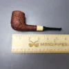 MBSD Briars by Piero Vitale Sandblasted Billiard w/ Olivewood Briar Pipe, New - Image 9