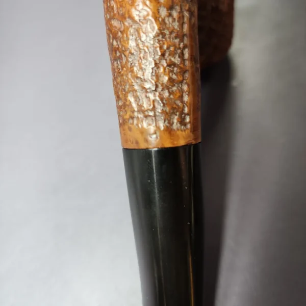 Sydney P. Ram Magnum Sandblasted Bent Billiard Estate Briar Pipe, - Image 9