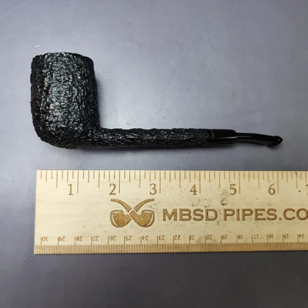 Citation (by Savinelli) Meerschaum Lined Rusticated Lumberman Estate Briar Pipe, Italian Estates - Image 9