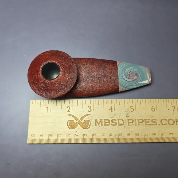 Eclesias Sandblasted Eskimo Handmade Briar Pipe, New - Image 9