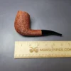 Savinelli Linea Piu 5 Rusticated Brandy Estate Briar Pipe, Italian Estates, 6mm - Image 9