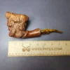 Randy Wiley XL Rusticated Freehand Estate Briar Pipe, American Estates - Image 9