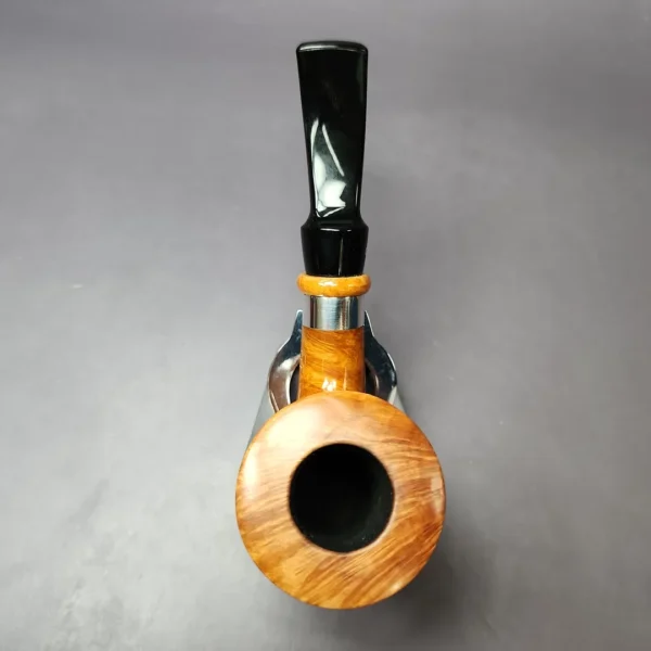 Kaywoodie Sterling 1 Smooth Bent Dublin Estate Briar Pipe, American Estates - Image 9